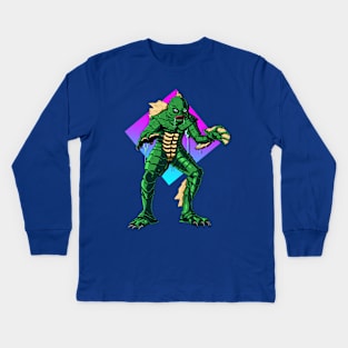 Creature from the Black Lagoon Kids Long Sleeve T-Shirt